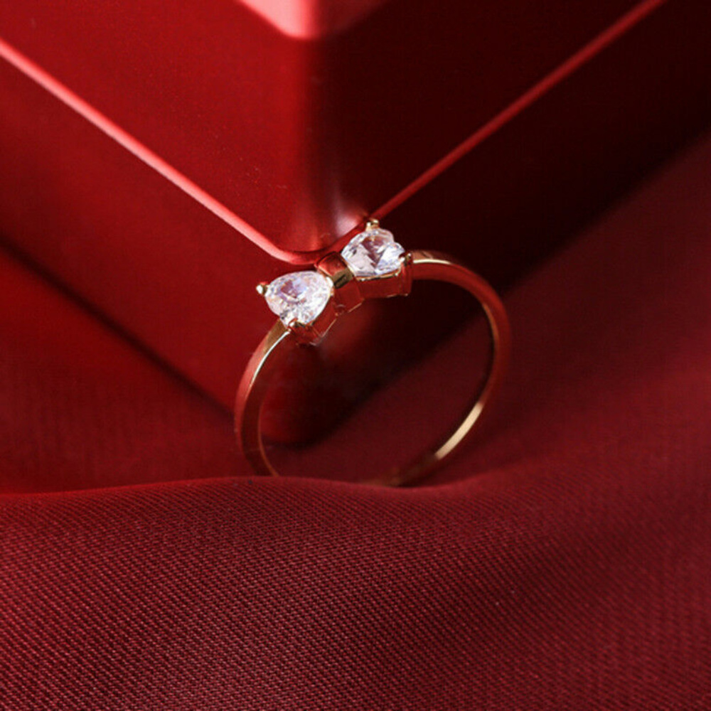 💓SUPER CUTE GOLD PLATED BOW RING💓 - Picture 6 of 8